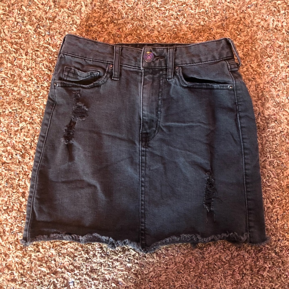 High rise Aeropostale black skirt